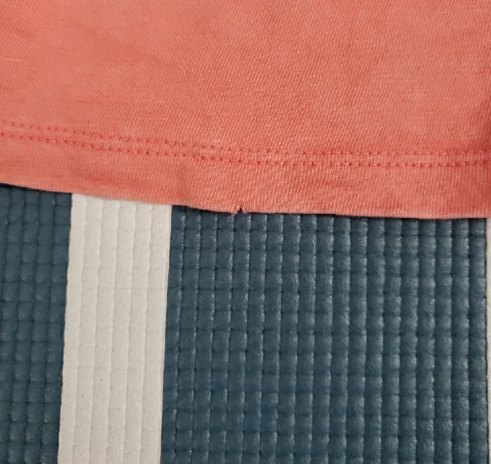Aerie Cotton Tee Coral - Picture 7 of 7